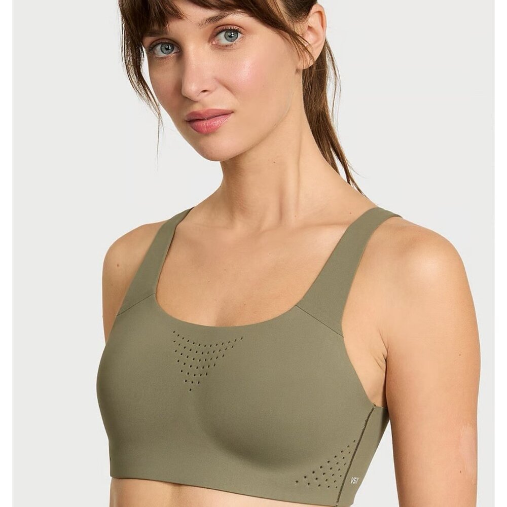 Victoria's Secret Olive Green Seamless Sports Bra